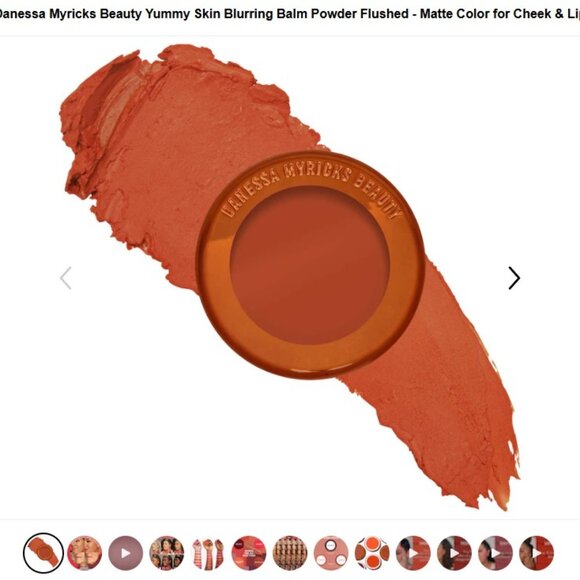 Danessa Myricks Beauty Yummy Skin Blurring Balm Powder Flushed Blush - Picture 1 of 6
